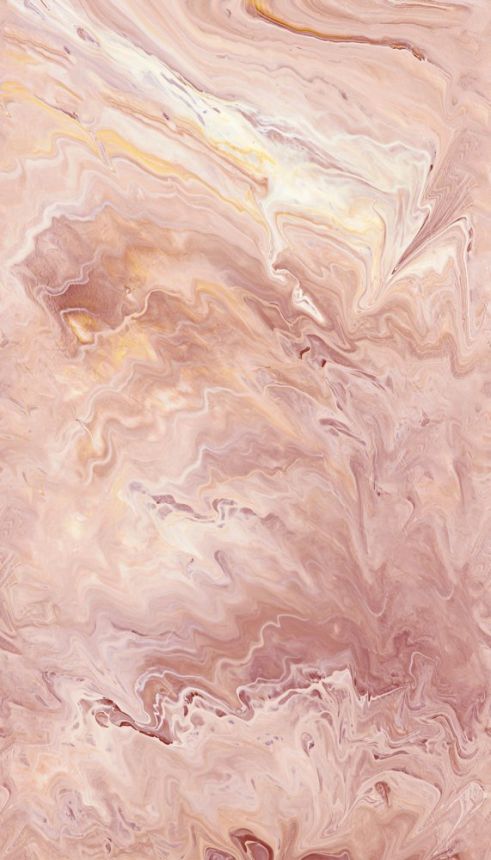 Vlies fali poszter, rózsaszín márvány utánzat A54201, 159 x 280 cm, One roll, one motif, Grandeco