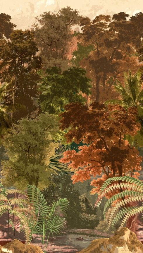 Vlies fali poszter Dzsungel A51802, 159 x 280 cm, One roll, one motif, Grandeco