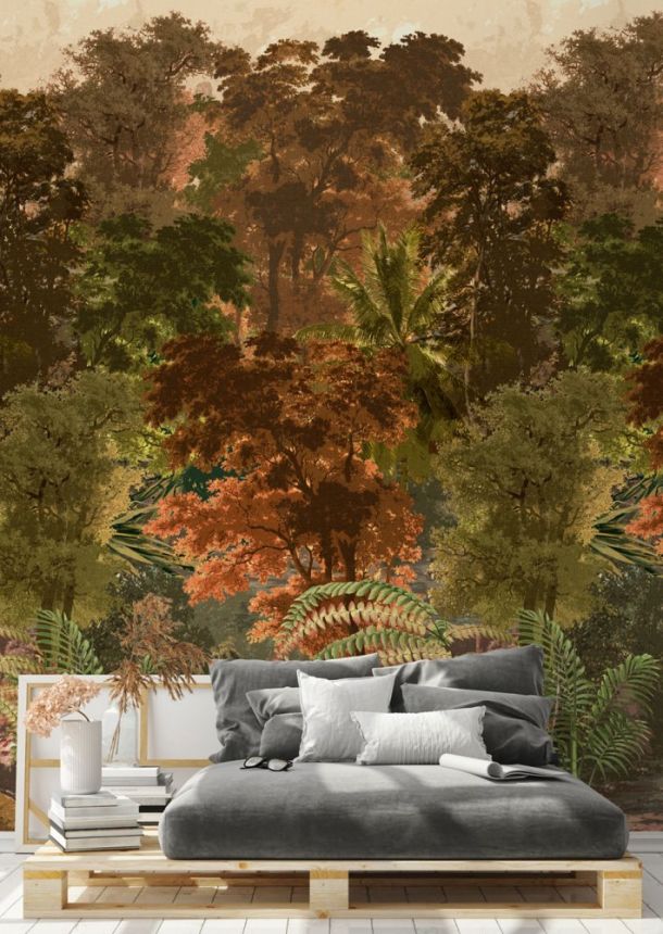 Vlies fali poszter Dzsungel A51802, 159 x 280 cm, One roll, one motif, Grandeco