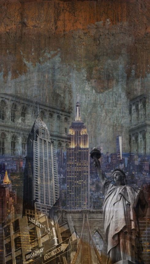 Vlies fali poszter New York City A40201, 159 x 280 cm, One roll, Murals, Grandeco