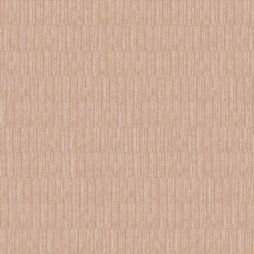 Barna-narancssárga vlies tapéta - bambusz utánzat 6509-4, Batabasta, ICH Wallcoverings