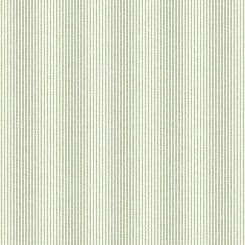 Zöld-fehér vlies csíkos tapéta LL-03-12-8, Jack´N Rose 2024, Grandeco