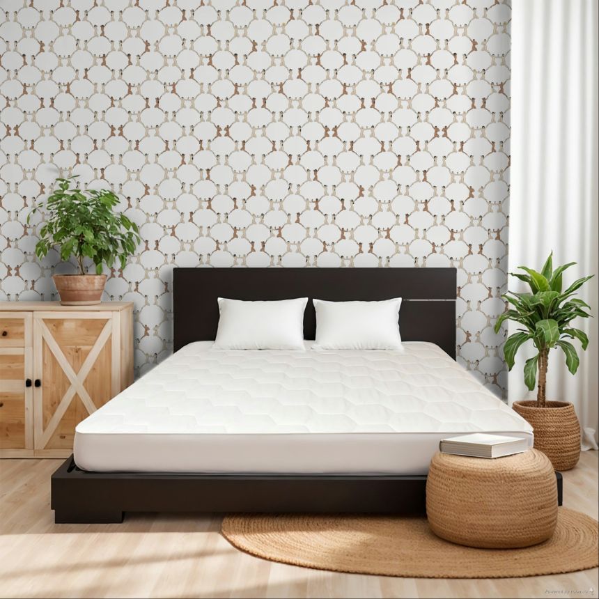 Design, krémszínű vlies tapéta 6500-2, Batabasta, ICH Wallcoverings