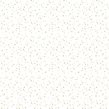 Fehér, vlies gyerek tapéta arany csillagokkal 7005-2, Noa, ICH Wallcoverings