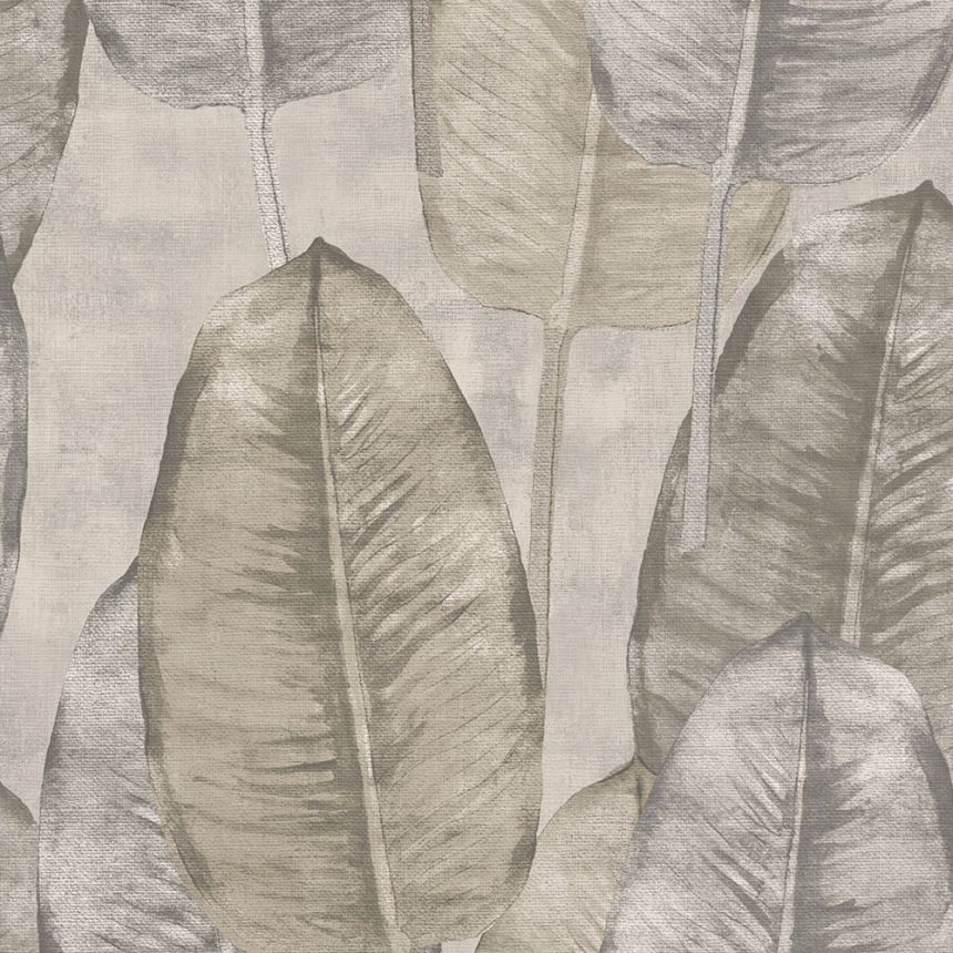 Texturált vlies tapéta, levelek TA25080 Tahiti, Decoprint