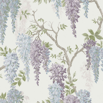 Vlies tapéta wisteria virágokkal 113356, Laura Ashley, Graham & Brown