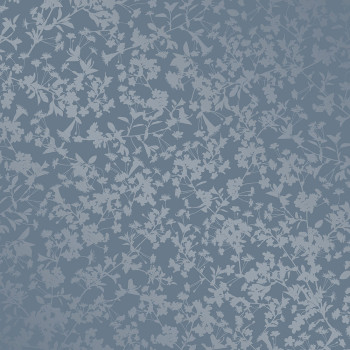 Kék vlies tapéta, Virágok, M52401, Adéle, Ugépa