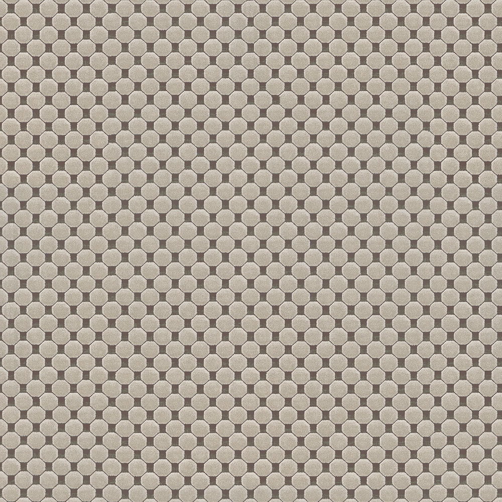 Bézs színű geometrikus vlies tapéta, 220963, Preloved, BN Walls