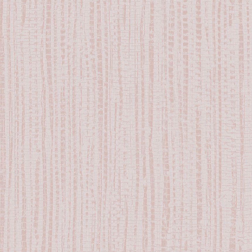 Rózsaszín fém vlies tapéta, bambusz utánzat 104729, Formation, Graham & Brown