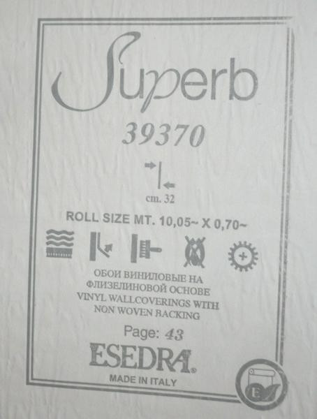 VÝPRODEJ - Vliesová tapeta s ornamenty 39370 Superb Emiliano