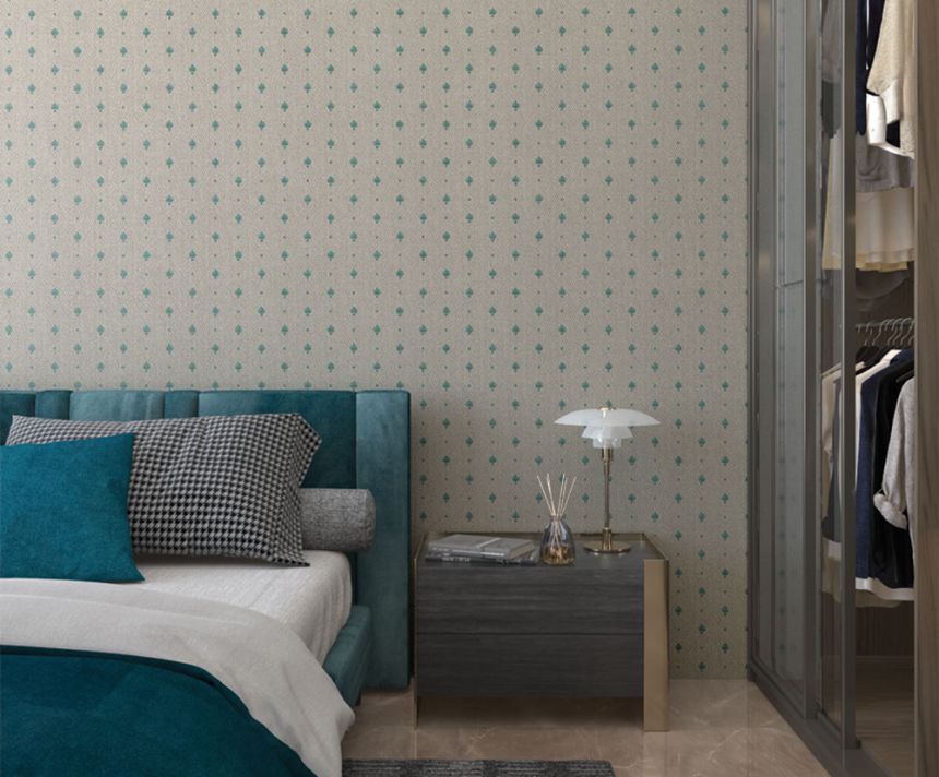 Luxusní vliesová tapeta M50545, Zámecký vzor, Mini Classic, Zambaiti Parati